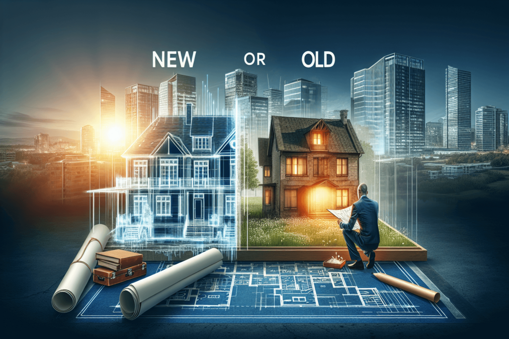 immobilier neuf vs ancien, avantage immobilier ancien, choisir investissement neuf